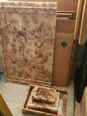 Sunlight Industries, Inc. 4 Piece Executive Desk Set
